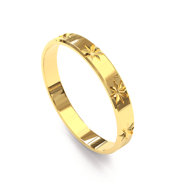 Aliança de Ouro 01 — Ouro 18k