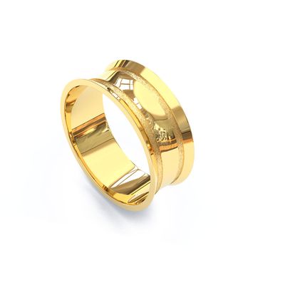 Aliança de Ouro 04 — Ouro 18k