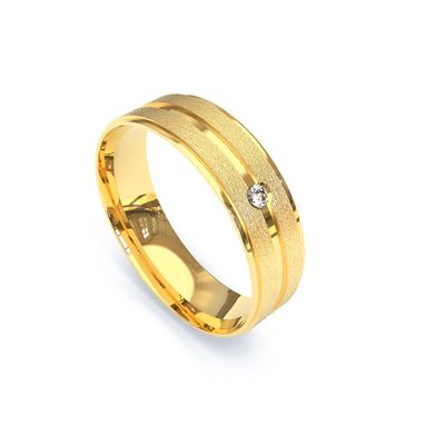 Aliança de Ouro 06 — Ouro 18k