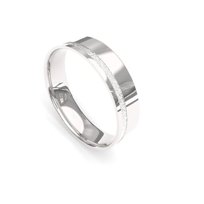 Aliança de Prata 01 — Prata 950